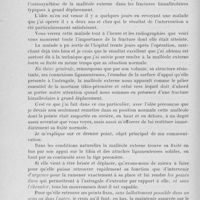 0172 - Page 152 - Séance du 30 janvier. Communications. Au sujet de la technique du traitement sanglant des fractures bimalléolaires à grand déplacement, par M. P. Alglave