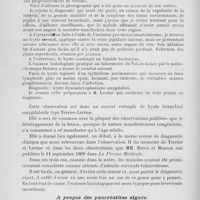 0218 - Page 198 - Séance du. 13 février. A l'occasion du procès-verbal. Kyste branchial du type amygdaloïde, M. Rouvillois / A propos des pancréatites aiguës, M. Tuffier
