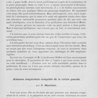 0311 - Page 291 - Séance du 20 février 1924. Présentations de malades. Division palatine, par M. Pierre Delbet / Absence congénitale complète de la rotule gauche, par M. Mauclaire