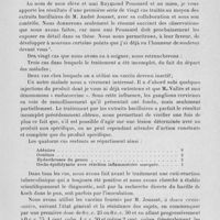 0399 - Page 379 - Séance du 12 mars. Communications. Traitement des tuberculoses chirurgicales parles extraits bacillaires de M. André Jousset, par MM. Louis Bazy et Raymond Poussard