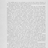 0416 - Page 396 - Séance du 12 mars. Présentations de malades. Syncope au cours d’une rachianesthésie. Réanimation définitive du coeur par l'injection intracardiaque d’adrénaline, par M. Ch. Lenormant