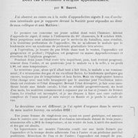 0421 - Page 401 - Séance du 19 mars 1924. A propos du procès-verbal. Occlusion intestinale post-appendiculaire, par M. J. -L. Roux-Berger / Deux cas d’occlusion d'origine appendiculaire, par M. Sauvé