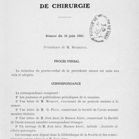 0747 - Page 727 - Séance du 18 juin 1924. Procès-verbal / Correspondance / A propos de la correspondance