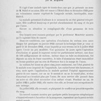 0860 - Page 840 - Séance du 2 juillet 1924. Présentations de malades. Gros cancer du rectum chez une jeune femme. Traitement parle radium. Bon résultat après deux ans et demi, par M. Alglave