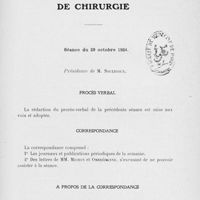 0975 - Page 955 - Séance du 29 octobre 1924. Procès-verbal / Correspondance / A propos de la correspondance