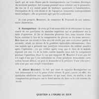 1006 - Page 986 - Séance du 5 novembre 1924. Rapport. Un cas de côtes cervicales coexistant avec une dorsalisation de la 7e vertèbre cervicale, par M. le Dr Paul Foucault / Question à l'ordre du jour. Sur l’ostéosynthèse
