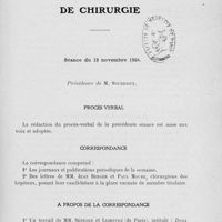 1025 - Page 1005 - Séance du 12 novembre 1924. Procès-verbal / Correspondance / A propos de la correspondance