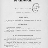1093 - Page 1073 - Séance du 26 novembre 1924. Procès-verbal / Correspondance / A propos de la correspondance