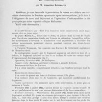 1144 - Page 1124 - Séance du 10 décembre 1924. A propos du procès-verbal. De l’ostéosynthèse, par M. Anselme Schwartz