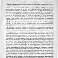 0049 - Page 45 - Revue des journaux. La suette miliaire du Poitou. (Poitou médical, octobre novembre 1887) / Académies et sociétés savantes. Société de chirurgie. Séance du 4 janvier