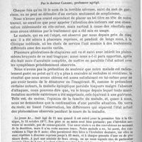 0124 - Page 116 - De l'amputation sus-vaginale irrégulière, par L.-G. Richelot / Épilepsie. Asymétrie de la tête et de la face. - Guérison. Par le docteur Carrieu...