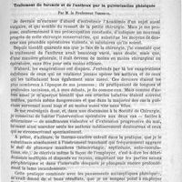 0133 - Page 125 - Sommaire / Traitement du furoncle et de l'anthrax par la pulvérisation phéniquée. Par M. le Professeur Verneuil