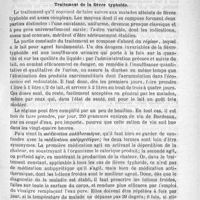 0145 - Page 137 - Sommaire / Clinique de la Pitié. - M. le professeur Jaccoud. Traitement de la fièvre typhoïde