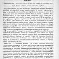 0217 - Page 209 - Sommaire / Sur quelques accidents consécutifs à des lavages de la vessie sans sonde. Communication faite à la Société de médecine de Paris, dans la séance du 24 décembre 1887, par le docteur E. Desnos...