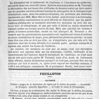0229 - Page 221 - Sommaire / Bulletin / Feuilleton. Causerie. Craintes à propos de la destruction des lapins par le choléra des poules. - La maladie du Kronpriz : nouvelles hypothèses. - Le boulet de canon en thérapeutique