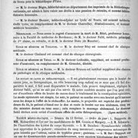 0240 - Page 232 - Courrier. Faculté des sciences de Dijon / Nécrologie [Bitot / Pallé / Dietz (de Munster)] / Ecole de médecine de Toulouse / Ecole de médecine de Tours / Ecole de médecine de Rouen / Le boulet de canon en thérapeutique / Société médico-pratique