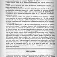0280 - Page 272 - Académies et sociétés savantes. Académie des sciences / Courrier. Association des anciens internes en médecine des asiles de la Seine / Ecole de médecine de Toulouse