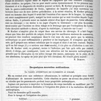 0290 - Page 282 - Lettres de Suisse [P. Dumont] / De quelques nouvelles médications. La valeur antiseptique des pansements au sublimé (Journ. de méd., de chir. et de th., 1887)