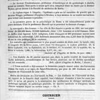 0303 - Page 295 - Nouvelles de l'étranger / La mortalité à Rio-Janeiro / Grève des étudiants de l'Université de Pise / Courrier