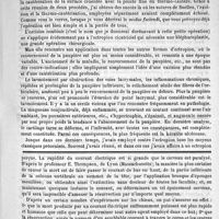 0323 - Page 315 - Traitement de l'ectropion. Note lue à la Société de médecine de Paris dans la séance du 28 janvier 1888, par le docteur A. Dehenne / Feuilleton. Causerie. Nouvelles excentricités chirurgicales : la résection du foie, l'extirpation des tumeurs de la moelle épinière ; la ponction des cavités du coeur et de l'aorte. - Emploi de l'électricité pour remplacer celui de la guillotine [Simplissime]