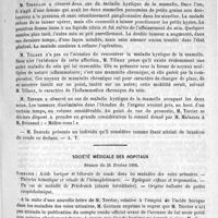 0335 - Page 327 - Académies et sociétés savantes. Société de chirurgie. Séance du 22 février / Société médicale des hôpitaux. Séance du 24 février 1888