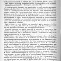 0348 - Page 340 - Bibliothèque. Nos grandes écoles militaires et civiles, par Louis Rousselet. Paris, librairie Hachette. Avec 169 gravures sur bois / Conférences thérapeutiques et cliniques sur les maladies des enfants, par M. Jules Simon... - Delahaye et Lecrosnier, 1887 [P. Le Gendre] / Revue des journaux. Cause peu commune d'hémorrhagie uréthrale