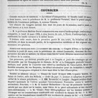 0400 - Page 392 - Nouvelles de l'étranger / Courrier. Congrès français de chirurgie / Association française pour l'avancement des sciences / Société de médecine légale / Société médico-pratique