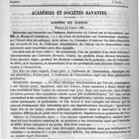 0434 - Page 426 - Correspondance / Académies et sociétés savantes. Académie des sciences. Séance du 5 mars 1888