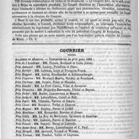 0436 - Page 428 - Formulaire. Crayons caustiques. - De Sinéty / Nouvelles de l'étranger. VIIe Congrès international de chimie et de pharmacie / Courrier. Académie de médecine