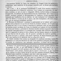0474 - Page 466 - Bulletin / Troisième Congrès français de chirurgie. Questions diverses / Feuilleton. Causerie. Cause mystérieuse de la maladie du kronprinz. - Le furor operativus en Allemagne. - Comment on nous connaît à l'étranger