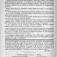 0480 - Page 472 - Troisième Congrès français de chirurgie. Questions diverses [L.-H. Petit] / Feuilleton. Causerie. Cause mystérieuse de la maladie du kronprinz. - Le furor operativus en Allemagne. - Comment on nous connaît à l'étranger [Simplissime] / Potion contre le taenia. - Bellom