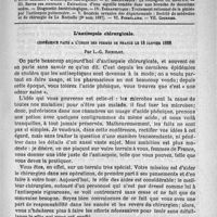 0549 - Page 537 - Comité de rédaction / Sommaire / L'antisepsie chirurgicale. Conférence faite à l'union des femmes de France le 18 Janvier 1888. Par L.-G. Richelot