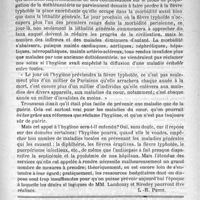 0629 - Page 613 - Sur les affections cardiaques et artérielles consécutives à la fièvre typhoïde [L.-H. Petit] / Hydrologie thérapeutique. Hunyadi-Janos, par le docteur Pol. Vernon