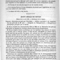 0634 - Page 618 - Académies et sociétés savantes. Académie de médecine. Séance du 17 avril 1888 / Société médicale des hôpitaux. Séance du 13 avril 1888