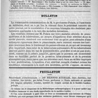 0685 - Page 669 - Comité de rédaction / Sommaire / Bulletin / Feuilleton. Bibliothèque anthropologique. - Les religions actuelles, leurs doctrines, leur évolution, leur histoire, par Julien Vinson...