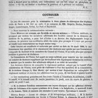 0696 - Page 680 - Formulaire. Vin tonique. - Luton / Courrier / Union médicale des membres des sociétés de secours mutuels / Hôpital Bichat