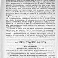 0703 - Page 687 - Les purpuras infectieux primitifs [P. Le Gendre] / Académies et sociétés savantes. Société de chirurgie. Séance du 25 avril