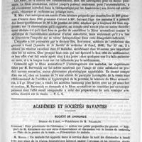 0741 - Page 725 - Revue des journaux. Le traitement de l'incontinence d'urine par le Rhus aromaticus / Académies et sociétés savantes. Société de chirurgie. Séance du 2 mai