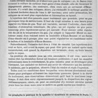 0783 - Page 767 - Des injections gazeuses appliquées au traitement de la phthisie pulmonaire, par le docteur de Lamallerée / La prophylaxie publique de la syphilis à l'Académie de médecine de Paris. Rapport fait au nom d'une commission composée de MM. Ricord, Bergeron, Le Roy de Méricourt, Léon Le Fort, Léon Collin et Alfred Fournier, rapporteur. Discussion par M. Barthélemy