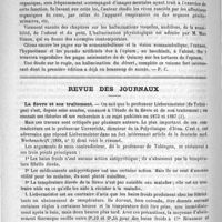 0800 - Page 784 - Bibliothèque. Les nouvelles institutions de bienfaisance, par le docteur A. Foville. - Paris, J.-B. Baillière, 1888... / Le monde des rêves, par P. Max Simon. - Paris, J.-B. Baillière, 1888... / Revue des journaux. La fièvre et son traitement