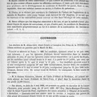 0804 - Page 788 - Académies et sociétés savantes. Société médicale des hôpitaux. Séance du 11 mai 1888 / Courrier / Faculté de médecine de Paris