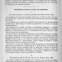 0832 - Page 816 - Clinique de l'Hôtel-Dieu. - M. le professeur G. Sée. Des pseudo-anémiques (2e groupe). Leçon recueillie par M. le docteur G. Schlemmer / Contributions récentes à l'étude des néoplasmes. Les tumeurs malignes de la prostate, par Engelbach. (Thèse de Paris, 1888) / Des tumeurs malignes du rein, par Eug. Guillet. (Thèse de Paris, 1888)