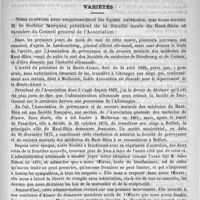 0923 - Page 907 - Académies et sociétés savantes. Académie de médecine. Séance du 12 juin 1888 / Variétés / Formulaire. Poudre contre l'hémorrhagie utérine. - Lutaud