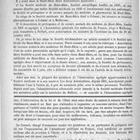 0966 - Page 950 - Hôpital Bichat. - Service de M. le Dr F. Terrier. Kyste ovarique volumineux à gauche. - Petit kyste à droite. - Ovariotomie double. - Hémorrhagie abondante pendant l'opération. - Mort par anémie aiguë. - Autopsie / Correspondance / Feuilleton. Chronique. Le Conseil supérieur de l'Assistance publique. - Deux documents sur la maladie de l'empereur Frédéric III