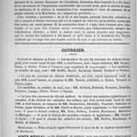 0996 - Page 980 - Variétés / Courrier. Faculté de médecine de Paris / Nécrologie [Guilhembet (de Bordeaux)]