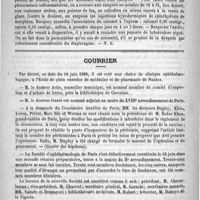 1010 - Page 994 - Formulaire. Traitement de la péritonite tuberculeuse miliaire. Spillmann et Ganzinotty / Courrier / Concours de chirurgie / Nécrologie [Dautigny]