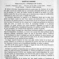 0026 - Page 22 - Académies et sociétés savantes. Académie de médecine. Séance du 3 juillet 1888 / Société de chirurgie. Séance du 25 juin