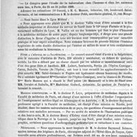 0028 - Page 24 - Courrier / Ecole de médecine de Nantes / Fêtes à l'Hôpital de la Salpêtrière / Missions scientifiques / Nécrologie [Raymond Solmon]