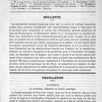 0029 - Page 25 - Comité de rédaction / Sommaire / Bulletin / Feuilleton. Causerie