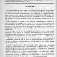 0040 - Page 36 - Formulaire. Traitement de l'urémie. - Merklen / Courrier. Infection médicale des corps d'armée / Société de médecine légale